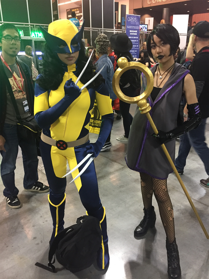 Laura Kinney, aka X-23, aka All-New Wolverine, and Nico Minoru.